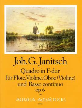 Janitsch, J G: Quadro F major F major op. 6