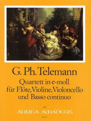 Telemann: Quartet E minor TWV 43:E2