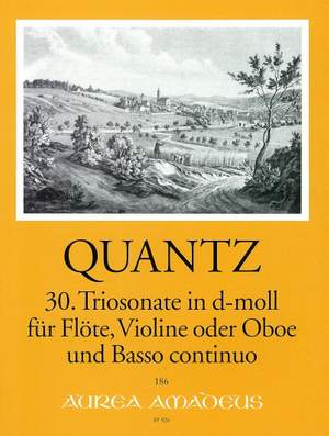 Quantz, J J: Sonata in D minor No. 30 QV 2:Anh. 9