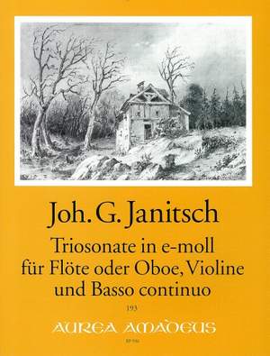 Janitsch, J G: Trio Sonata in E Minor op. 7/3