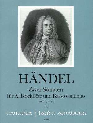 Handel, G F: 2 Sonatas C major & F major HWV327/373