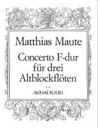 Maute, M: Concerto F major