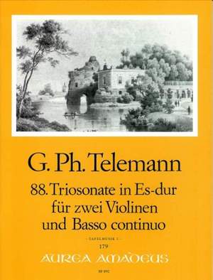 Telemann: Sonata a Tre E flat major TWV 42:Es1