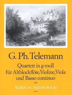 Telemann: Quartet G minor TWV 43:g4