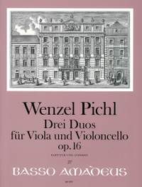 Pichl, W: 3 Duos op. 16