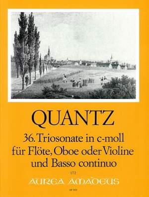 Quantz, J J: Trio Sonata No. 36 in C minor QV 2:Anh. 5