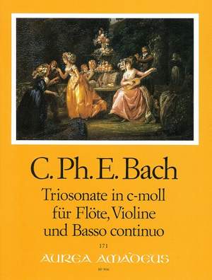 Bach, C P E: Sonata a Tre C minor Helm-Verz. 592