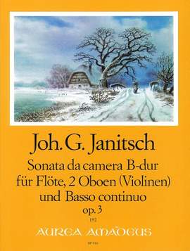 Janitsch, J G: Sonata da camera Bb major B flat major op. 3