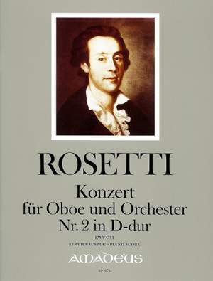 Rosetti, A: Oboe Concerto No. 2 in D major RWV C33