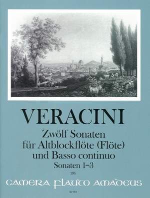 Veracini, F M: Twelve Sonatas (Nos.1-3)