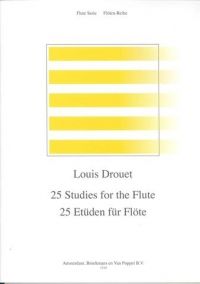 Drouet, L: 25 Studies for the Flute