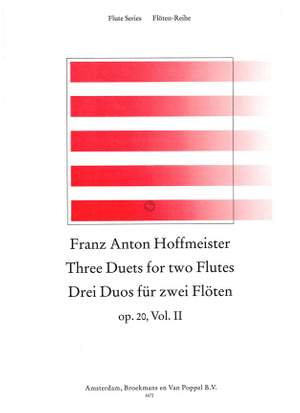 Hoffmeister, F A: Three Duets Volume 2 Op.20