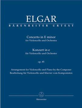 Elgar, E: Concerto for Violoncello in E minor, Op.85 (Urtext)