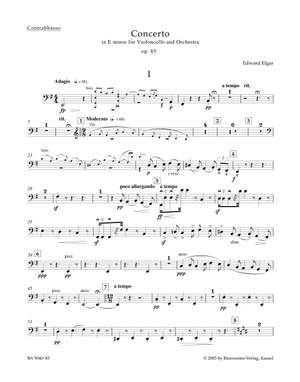 Elgar, E: Concerto for Violoncello in E minor, Op.85 (Urtext)