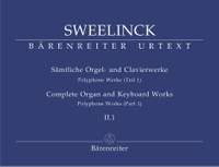 Sweelinck, J: Organ and Keyboard Works Complete, Vol.2/1 (New Edition) (Urtext) Polyphonic Works (Part 1)