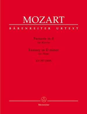 Mozart, WA: Fantasy D minor (K.397) (385g) (Urtext)