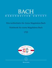 Bach, JS: Anna Magdalena Notebook of 1725 (Urtext)
