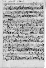 Bach, JS: Alles mit Gott und nichts ohn'ihn (BWV 1127). Aria for Solo Soprano, Strings and Basso continuo (Urtext). First edition Product Image