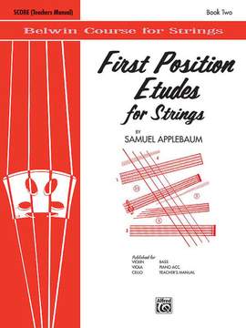 First Position Etudes for Strings
