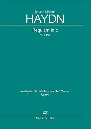 Haydn, Michael: Requiem in c (MH 155; c-Moll)