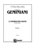 Francesco Geminiani: Twelve Instructive Duets Product Image