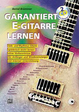 Garantiert E-Gitarre lernen (Buch / 2 CDs)