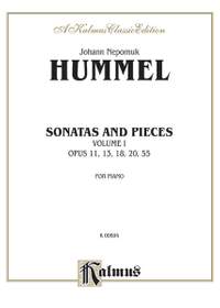 Johann Nepomuk Hummel: Sonatas and Pieces, Volume I