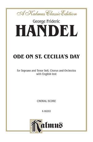 George Frideric Handel: Ode to St. Cecilia