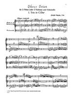 Franz Joseph Haydn: Three Trios Product Image