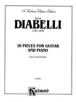 Anton Diabelli: 18 Pieces for Guitar and Piano Product Image