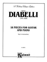 Anton Diabelli: 18 Pieces for Guitar and Piano Product Image