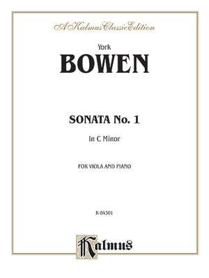 York Bowen: Sonata No. 1 in C Minor