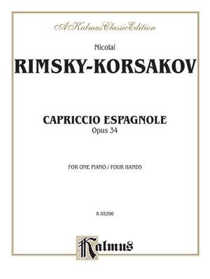 Nicolai Rimsky-Korsakov: Capriccio Espagnole Piano Duet