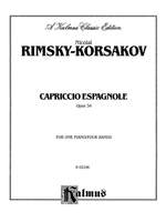 Nicolai Rimsky-Korsakov: Capriccio Espagnole Piano Duet Product Image