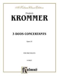 Franz Krommer: Three Duos Concertants, Op. 22