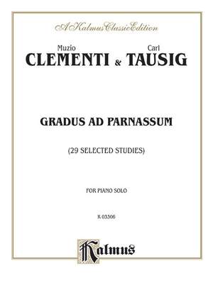 Muzio Clementi/Carl Tausig: Gradus ad Parnassum (Twenty-nine Selected Studies)
