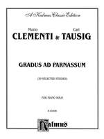 Muzio Clementi/Carl Tausig: Gradus ad Parnassum (Twenty-nine Selected Studies) Product Image