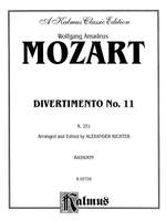 Wolfgang Amadeus Mozart: Divertimento No. 11, K. 251 Product Image