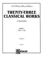 Twenty-three Classical Works for Two Guitars, Book 1 Product Image