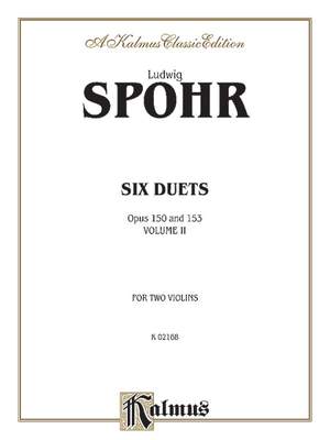 Louis Spohr: Duets, Volume II, Op. 150 & 153