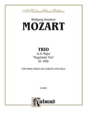 Wolfgang Amadeus Mozart: Trio in E-Flat, K. 498