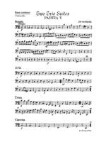 Johann Pachelbel: Two Trio Suites (C Major, B-Flat Major) Product Image