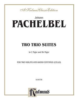 Johann Pachelbel: Two Trio Suites (C Major, B-Flat Major)