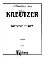 Rudolphe Kreutzer: Forty-two Studies Product Image