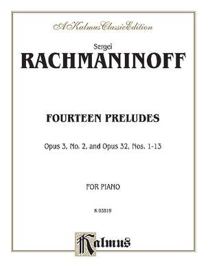 Sergei Rachmaninoff: Fourteen Preludes