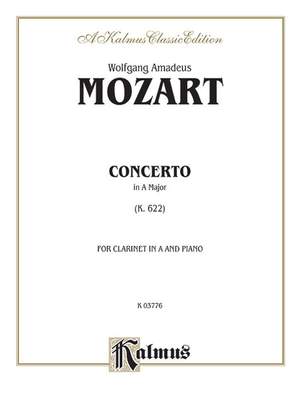 Wolfgang Amadeus Mozart: Concerto, K. 622 (Orch.)