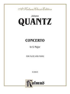 Johann Quantz: Flute Concerto in G Major (Orch.)