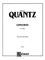 Johann Quantz: Flute Concerto in G Major (Orch.) Product Image