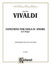 Antonio Vivaldi: Concerto for Viola d'Amore