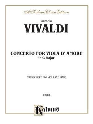 Antonio Vivaldi: Concerto for Viola d'Amore